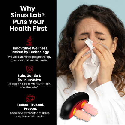Sinus Lab® Instant Congestion & Nasal Relief Device